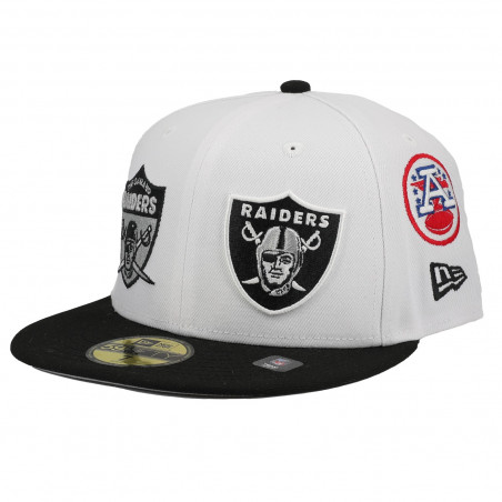 NEW ERA 59FIFTY RAIDERS LOGO CAP