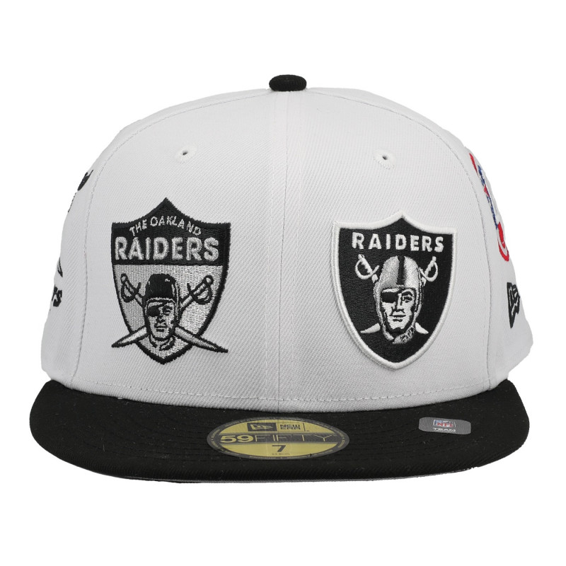 NEW ERA 59FIFTY RAIDERS LOGO CAP