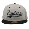 NEW ERA 59FIFTY RAIDERS MELTON WOOL CAP