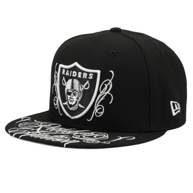 NEW ERA 59FIFTY RAIDER NATION FOR LIFE CAP