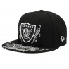 NEW ERA 59FIFTY RAIDER NATION FOR LIFE CAP