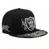 NEW ERA 59FIFTY RAIDER NATION FOR LIFE CAP