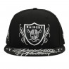 NEW ERA 59FIFTY RAIDER NATION FOR LIFE CAP
