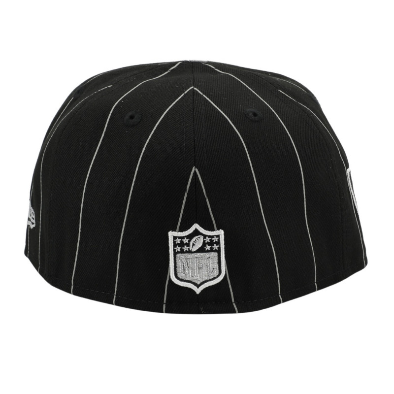 NEW ERA 59FIFTY LOS ANGELES RAIDERS PINSTRIPE CAP