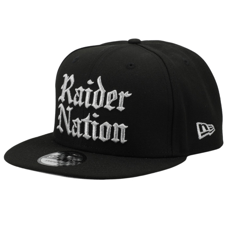 NEW ERA 9FIFTY RAIDER NATION OLE ENGLISH CAP