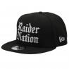 NEW ERA 9FIFTY RAIDER NATION OLE ENGLISH CAP