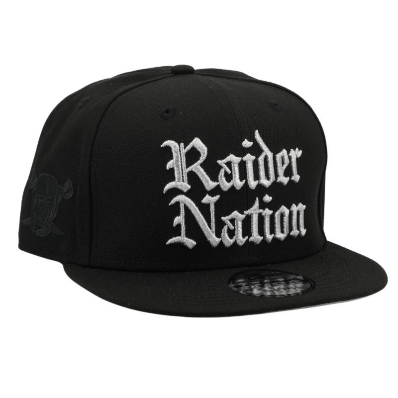 NEW ERA 9FIFTY RAIDER NATION OLE ENGLISH CAP