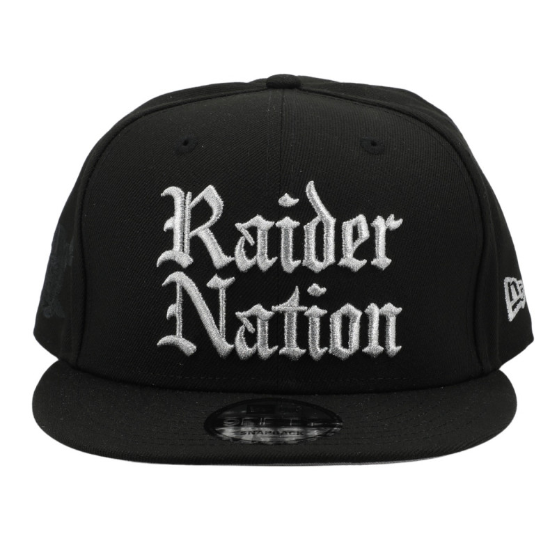 NEW ERA 9FIFTY RAIDER NATION OLE ENGLISH CAP