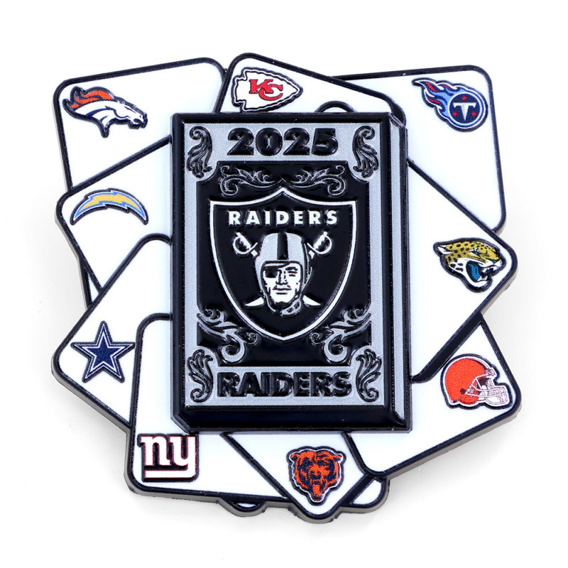 2025 RAIDERS OPPONENTS PIN