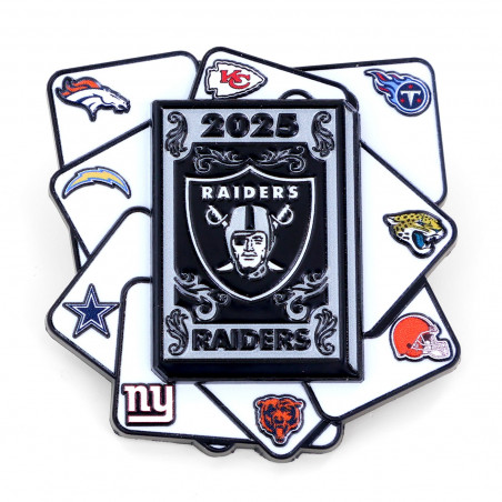 2025 RAIDERS OPPONENTS PIN