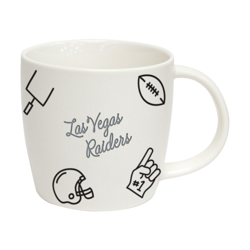 LAS VEGAS RAIDERS 18OZ PLAYMAKER MUG