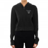 New Era Womens Raiders Sport Night Crop Full-Zip Jacket | Official Raiders Womens Jacket Sale