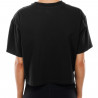 New Era Womens Raiders Sport Night Foil Crop Tee | Official Raiders Womens Tee Sale