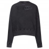 PRO STANDARD WOMENS RAIDERS VINTAGE CRYSTALLINE ENZYME WASH CREWNECK SWEATSHIRT