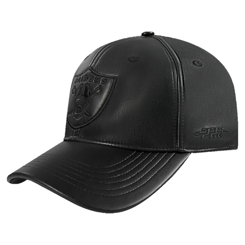 PRO STANDARD RAIDERS VINTAGE FAUX LEATHER CAP