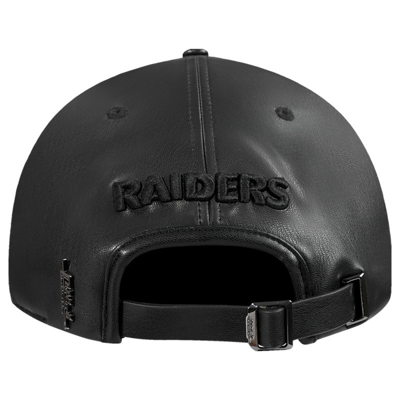 PRO STANDARD RAIDERS VINTAGE FAUX LEATHER CAP