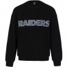 WOMENS RAIDERS CRYSTAL CREWNECK SWEATSHIRT