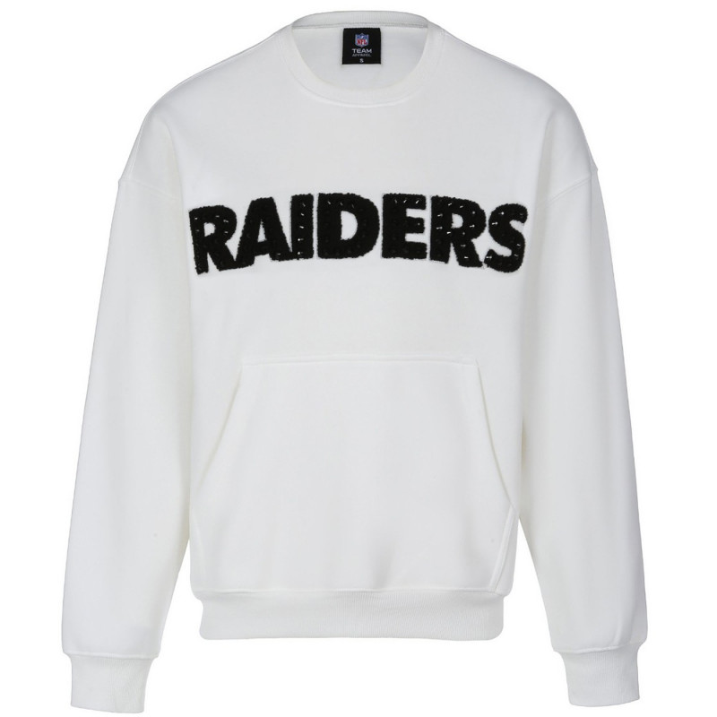 WOMENS RAIDERS CRYSTAL CREWNECK SWEATSHIRT