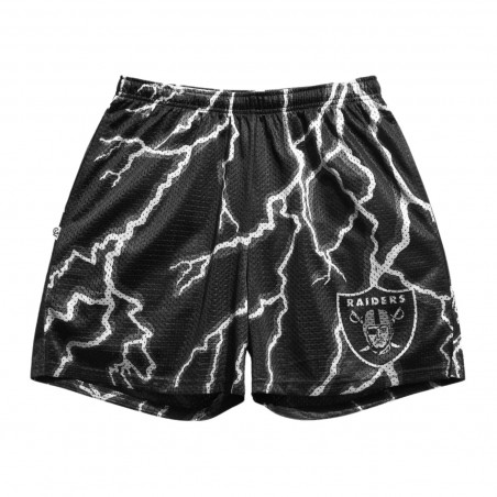 RAIDERS LIGHTNING RETRO SHORTS