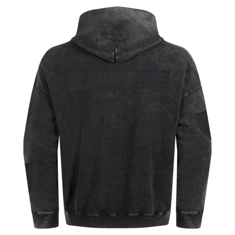 PRO STANDARD RAIDERS VINTAGE VANGUARD ENZYME WASH HOODIE