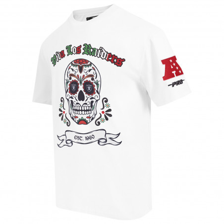PRO STANDARD VIVA LOS RAIDERS SUGAR SKULL TEE