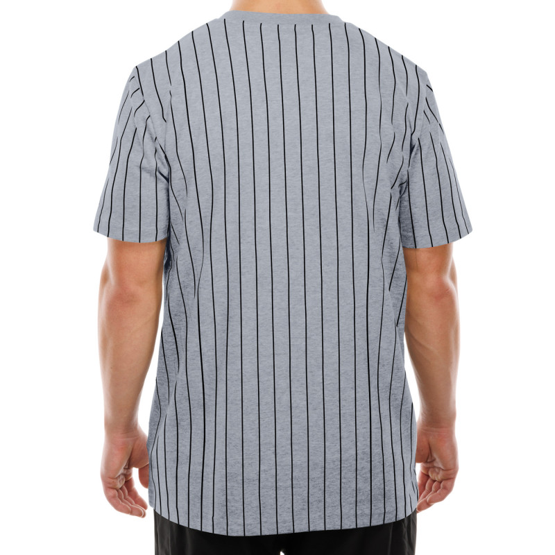 NEW ERA RAIDERS THROWBACK STRIPED TEE