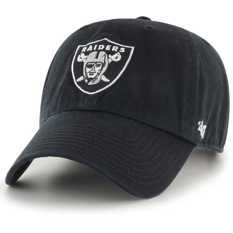 '47 RAIDERS FULL COLOR BLACK CLEAN UP CAP