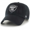 '47 RAIDERS FULL COLOR BLACK CLEAN UP CAP