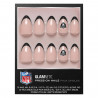 RAIDERS GLAMNETIC PRESS ON NAILS