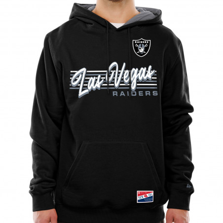 NEW ERA LAS VEGAS RAIDERS THROWBACK HOODIE