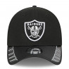 NEW ERA 39THIRTY RAIDERS VISOR HIT CAP