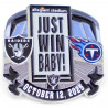 RAIDERS VS. TITANS 2025 GAME DAY PIN