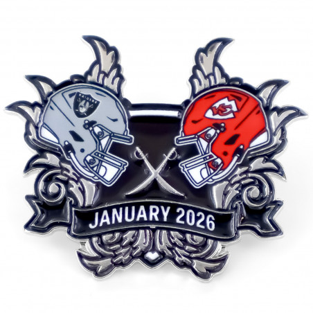 RAIDERS VS. CHIEFS 2025 GAME DAY PIN