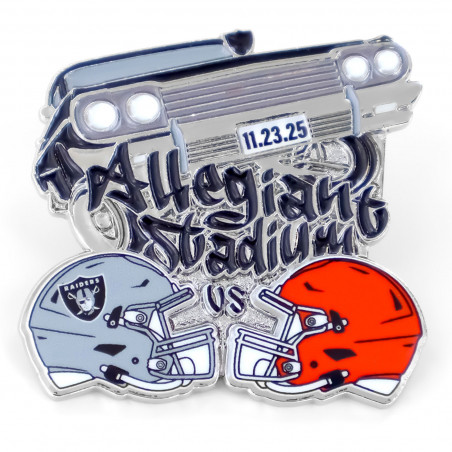 RAIDERS VS. BROWNS 2025 GAME DAY PIN