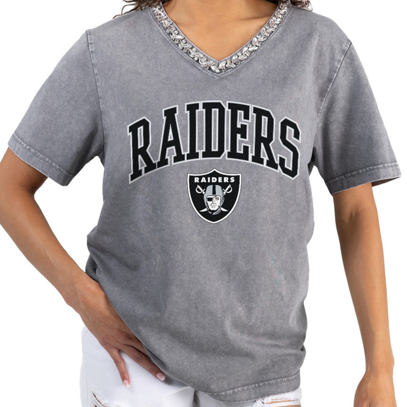 WOMENS RAIDERS ICON EDGE TEE