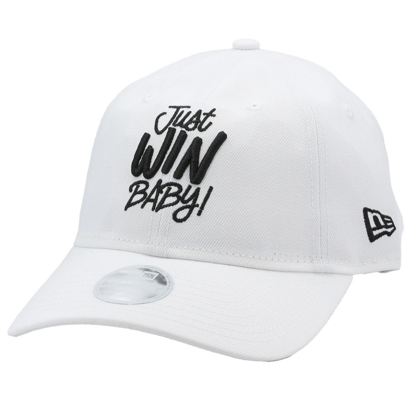 NEW ERA WOMENS RAIDERS 9TWENTY WHITE JUST WIN BABY CAP