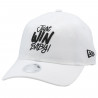 NEW ERA WOMENS RAIDERS 9TWENTY WHITE JUST WIN BABY CAP