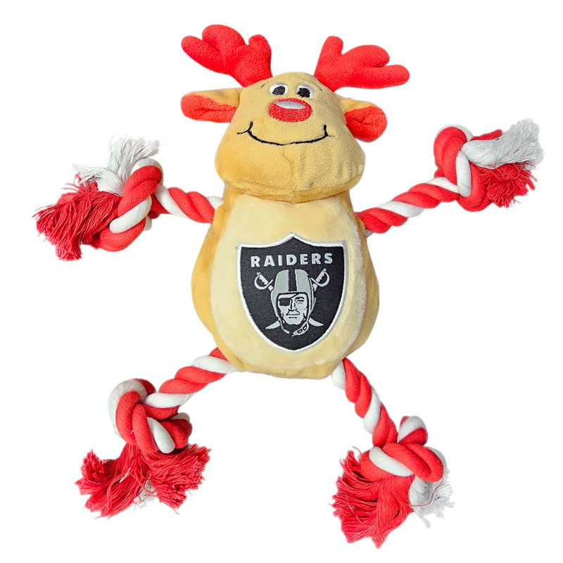 RAIDERS DEER ROPE PET TOY