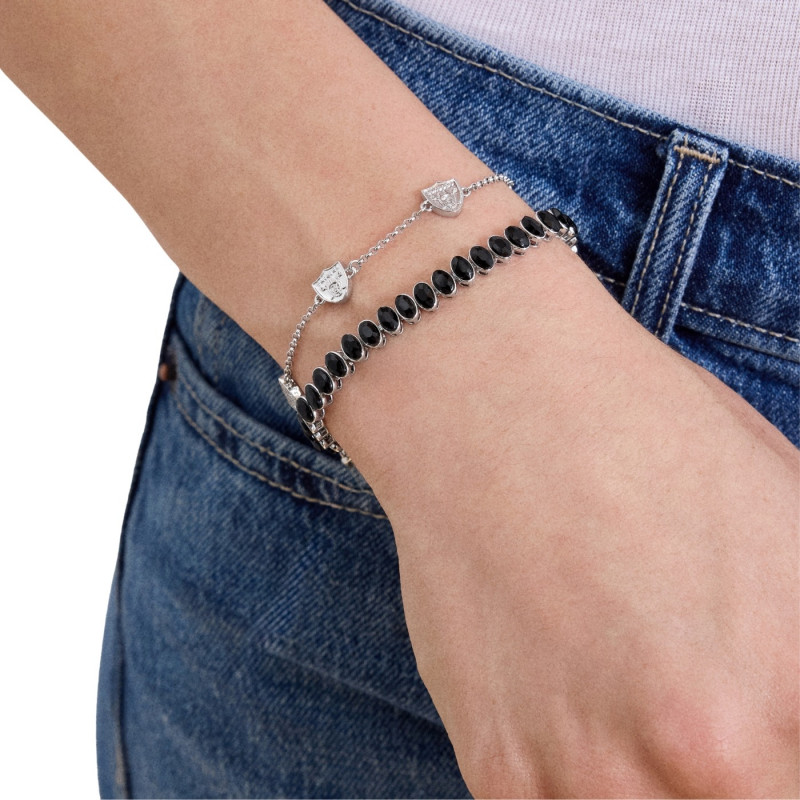 WOMENS RAIDERS TENNIS BRACELET SET OF 2