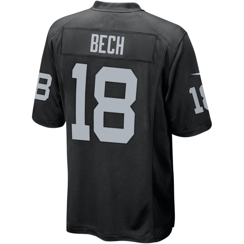 NIKE RAIDERS JACK BECH GAME JERSEY