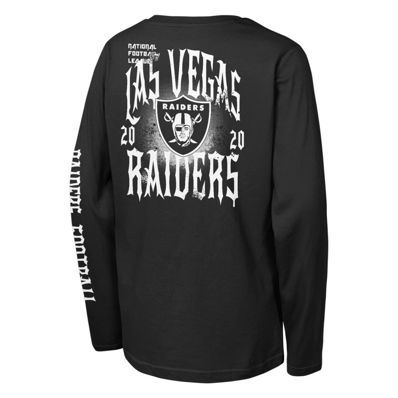 YOUTH LAS VEGAS RAIDERS RUMBLE LONG SLEEVE TEE