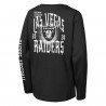 YOUTH LAS VEGAS RAIDERS RUMBLE LONG SLEEVE TEE