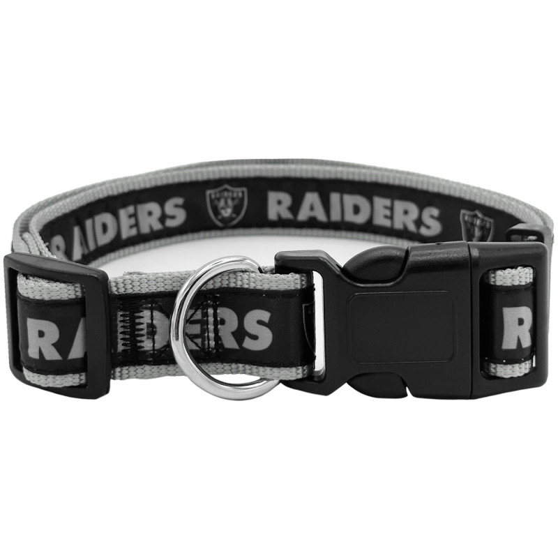 RAIDERS SATIN PET COLLAR