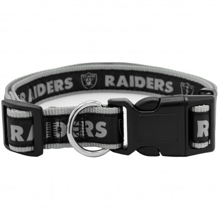 RAIDERS SATIN PET COLLAR