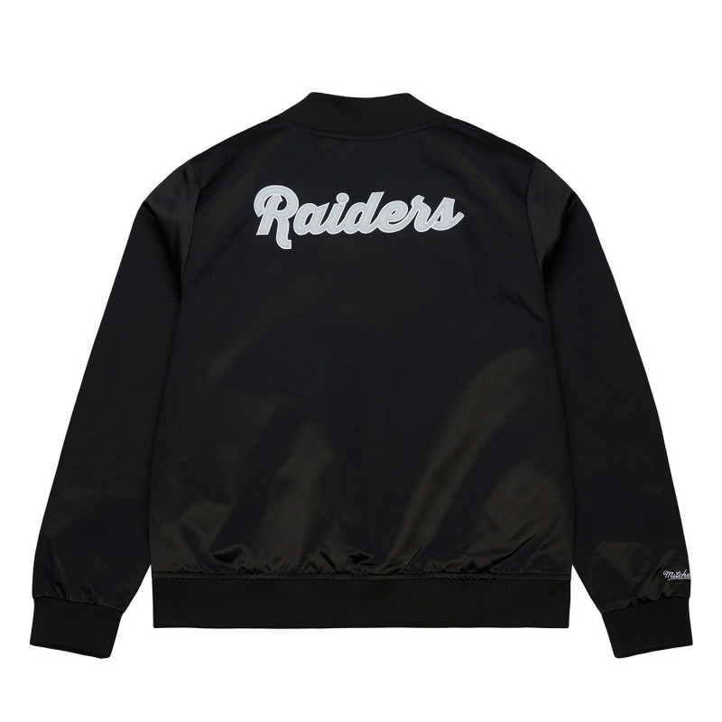 MITCHELL & NESS WOMENS LOS ANGELES RAIDERS SATIN JACKET