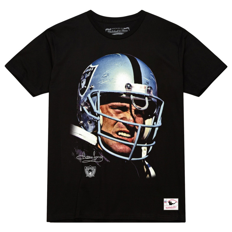 MITCHELL & NESS RAIDERS HOWIE LONG BIG HEAD TEE