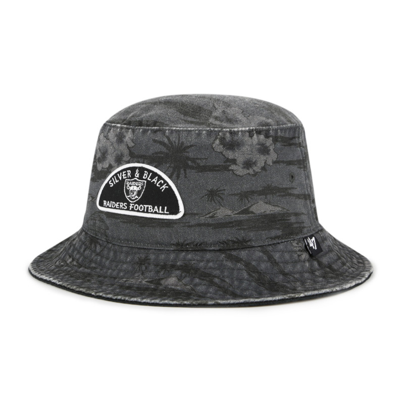 '47 RAIDERS FIJI SILVER & BLACK BUCKET HAT