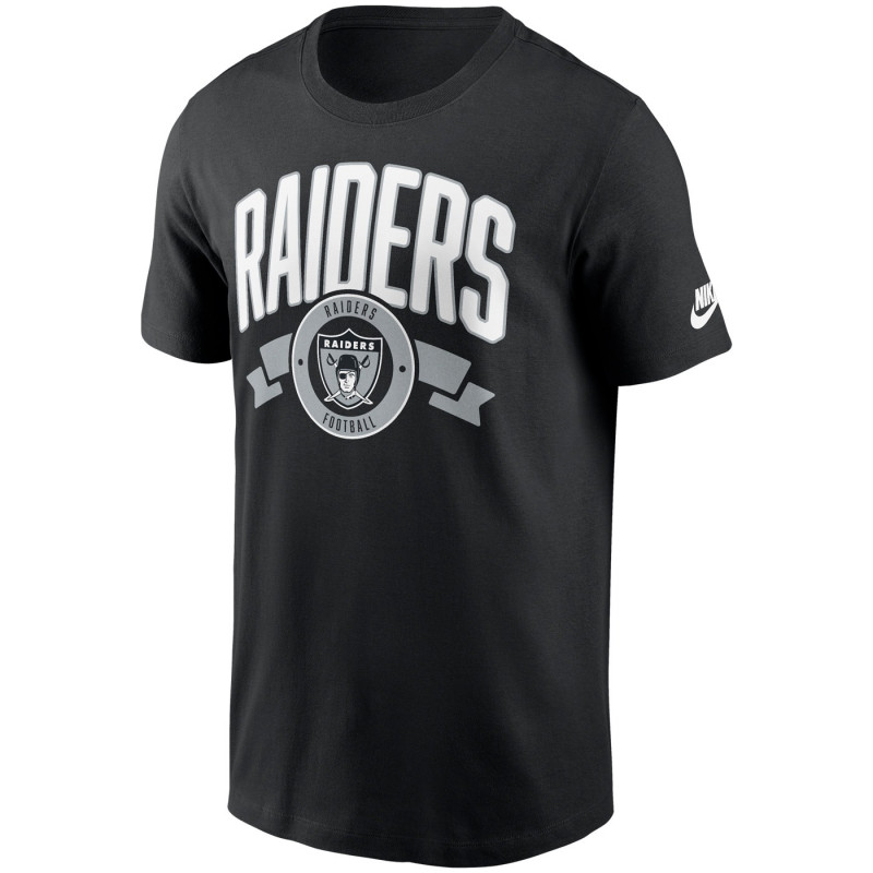 NIKE RAIDERS REWIND FRONT AND BACK HIT ESSENTIAL TEE