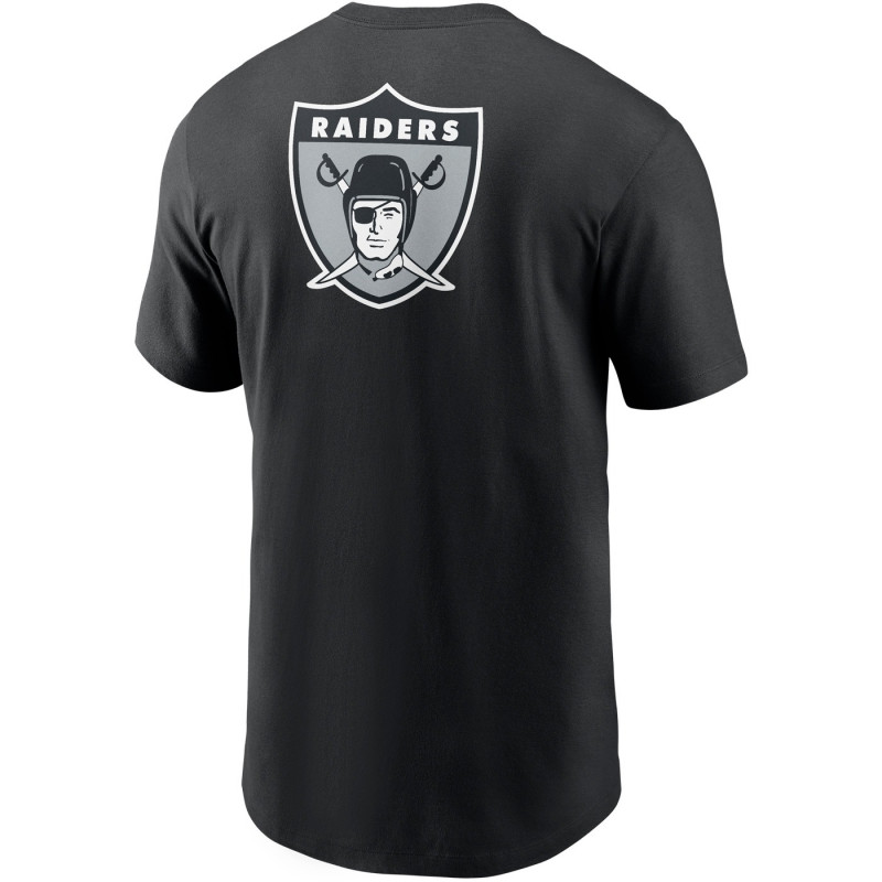 NIKE RAIDERS REWIND FRONT AND BACK HIT ESSENTIAL TEE
