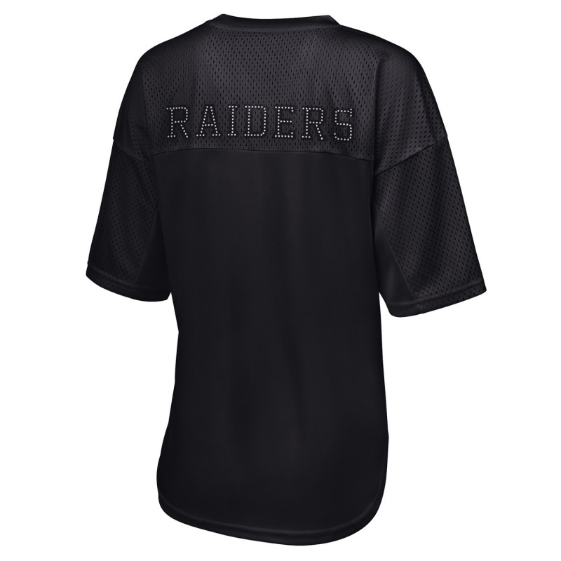 Womens Raiders Key Plan Oversized Mesh Tee | Official Raiders T-Shirt Sale
